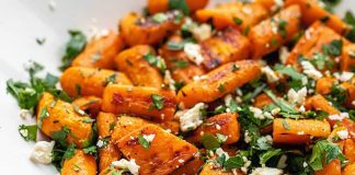 Posna salata od pečenih šargarepa Posna salata od pečenih šargarepa