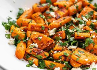 Posna salata od pečenih šargarepa Posna salata od pečenih šargarepa