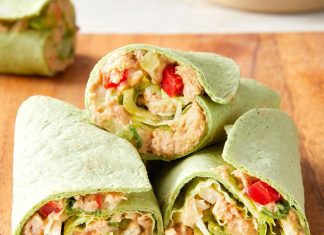 Posna tortilja sa tunjevinom i avokadom Posna tortilja sa tunjevinom i avokadom