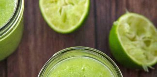 Posni smuti od od krastavca i limete Posni smuti od od krastavca i limete
