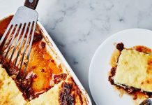Posna musaka od pečenih paprika Posna musaka od pečenih paprika