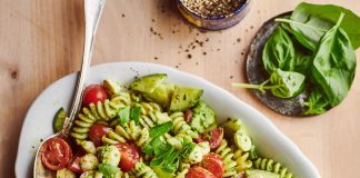 Posna salata od testenine sa pestom Posna salata od testenine sa pestom