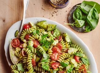 Posna salata od testenine sa pestom Posna salata od testenine sa pestom