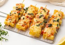 Posni ražnjići od makarona Posni ražnjići od makarona