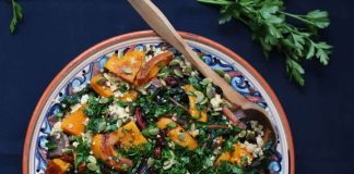 Posna salata od prosa sa bundevom Posna salata od prosa sa bundevom