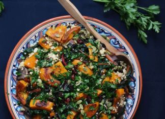 Posna salata od prosa sa bundevom Posna salata od prosa sa bundevom