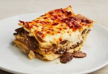 Posna lazanja sa pečurkama i belim lukom Posna lazanja sa pečurkama i belim lukom