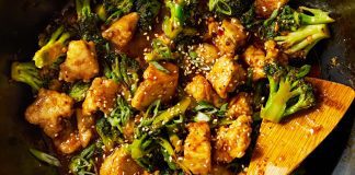Posni tofu sa susamom i brokolijem Posni tofu sa susamom i brokolijem