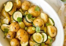 Posna salata od tikvica i krompira Posna salata od tikvica i krompira