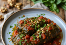 Posna sarma od blitve sa orasima Posna sarma od blitve sa orasima